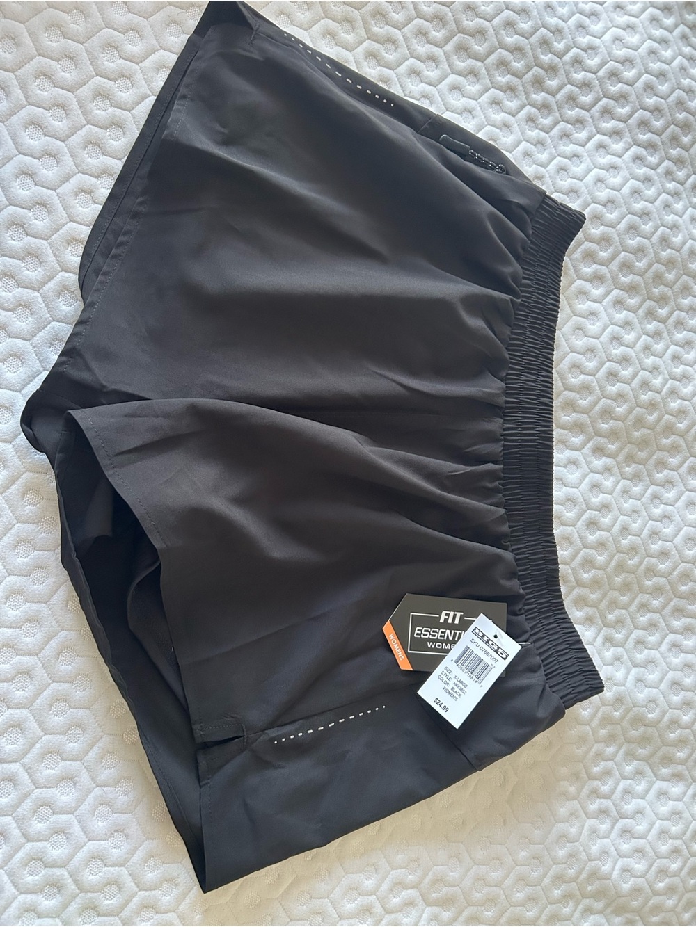 Essentials Women's Black Athletic Shorts